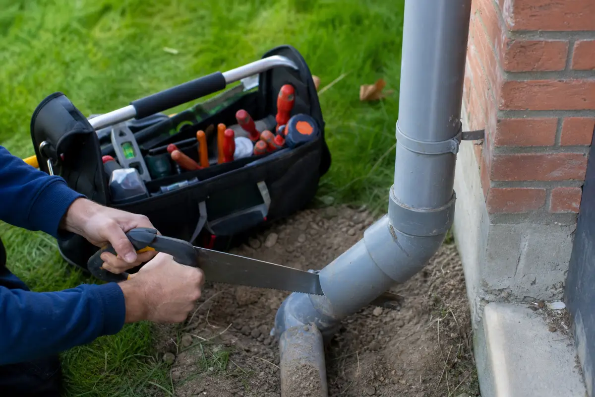Zelf regenpijp afkoppelen: stap voor stap